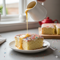 Classic Old School Sprinkles Cake – School Dinner Nostalgia.