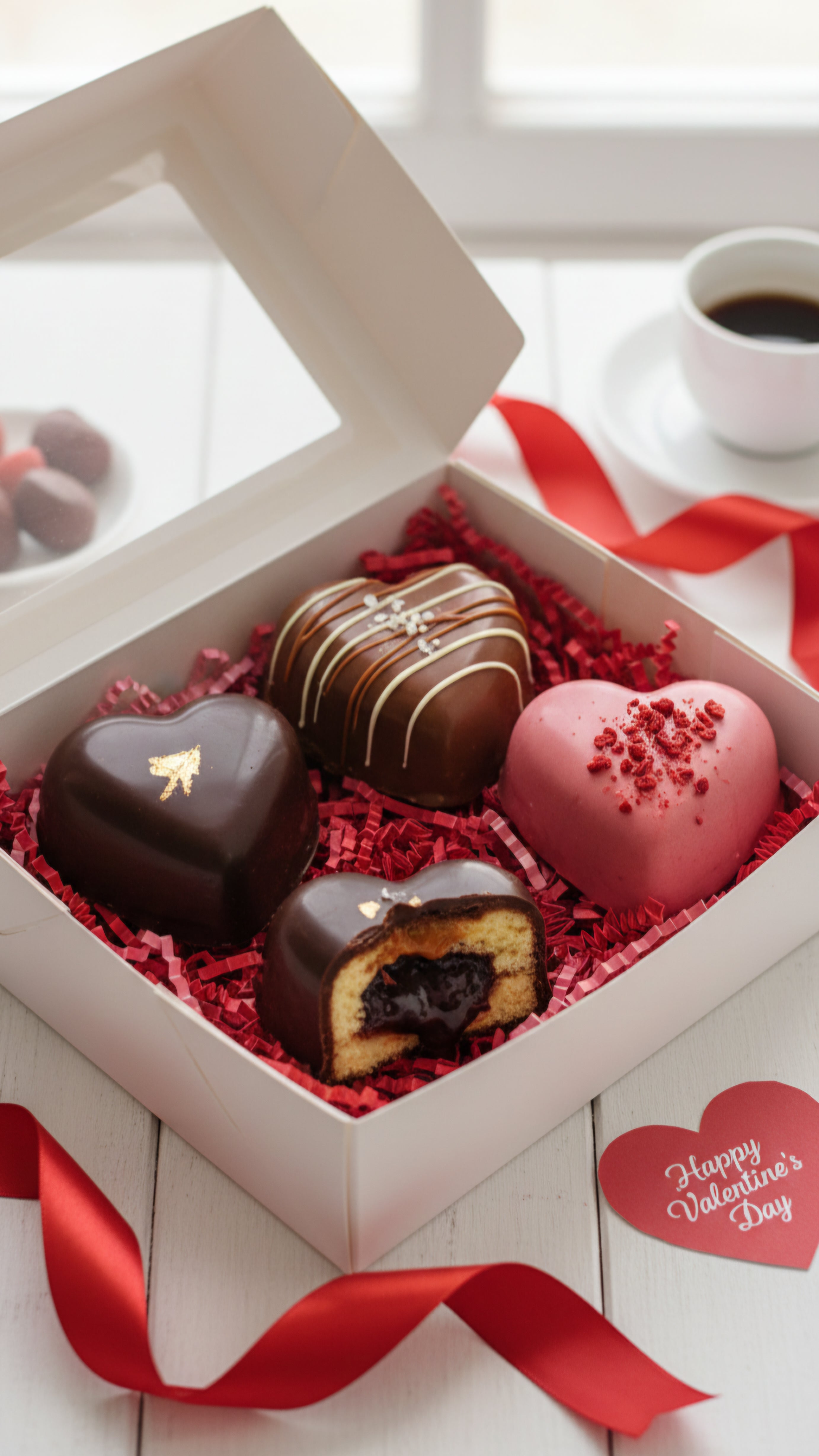 Custom Chocolate Cake Hearts (Build Your Own)