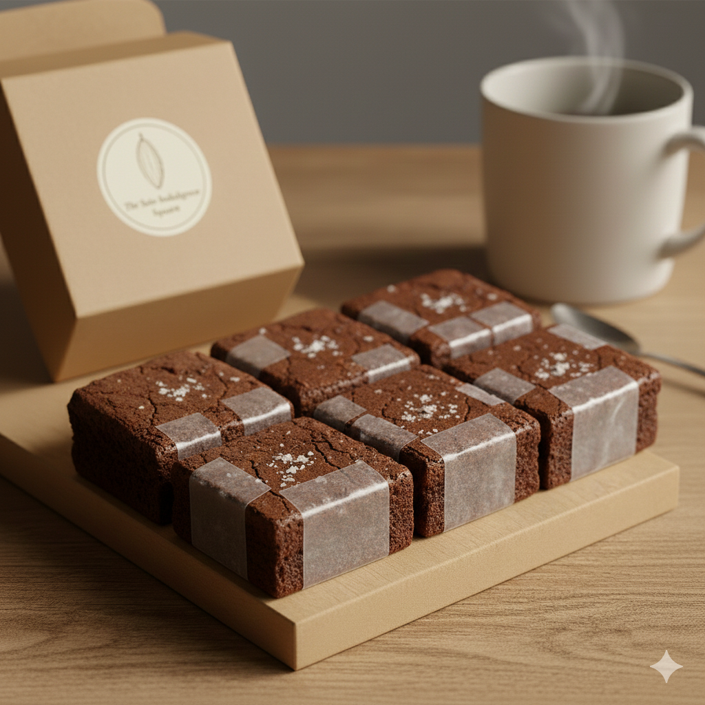 The Midnight Truffle Brownie